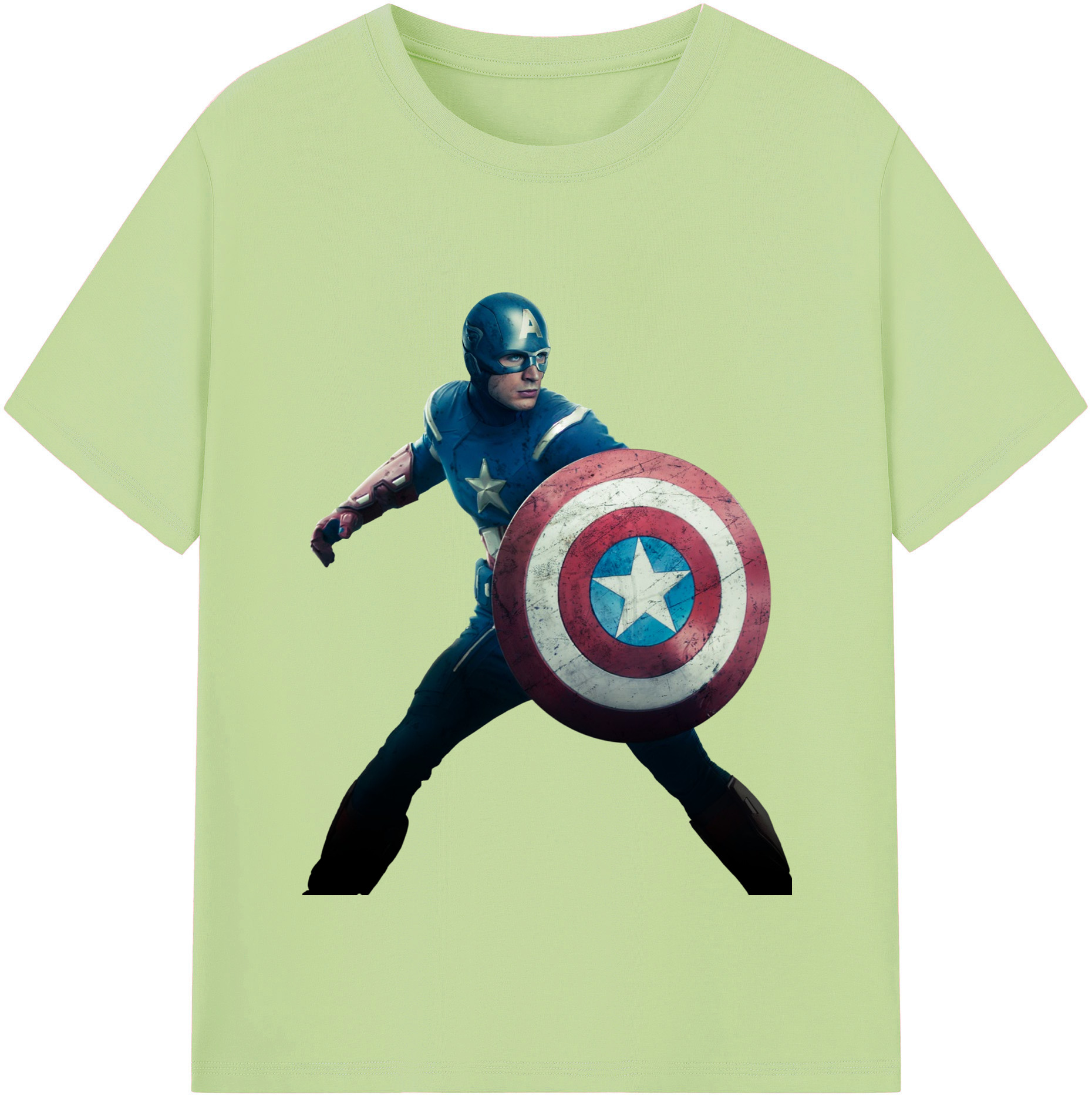 （画像用） アベンジャーズ The Avengers 綿100％半袖Tシャツ（フロントプリント）